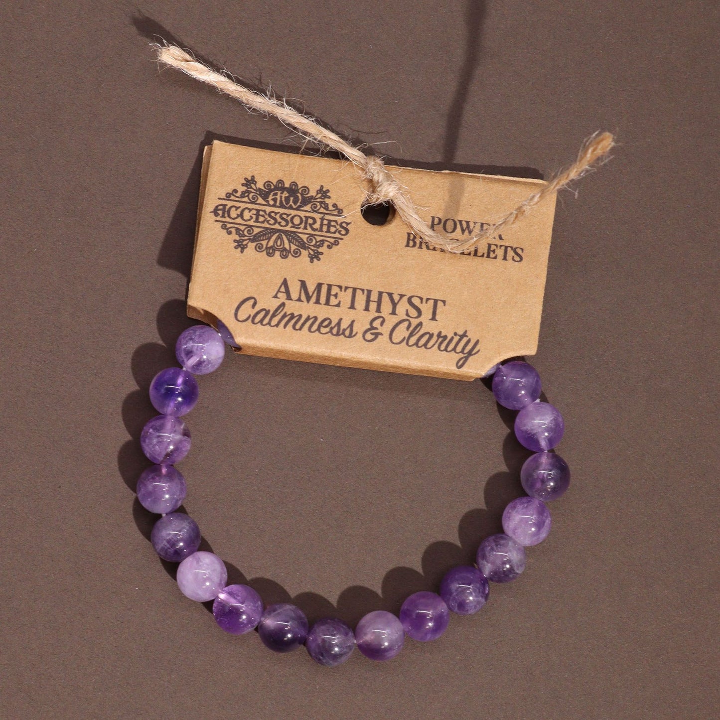 Dehnbares Amethyst-Armband – Harmonischer Schmuck mit Edelsteinen
