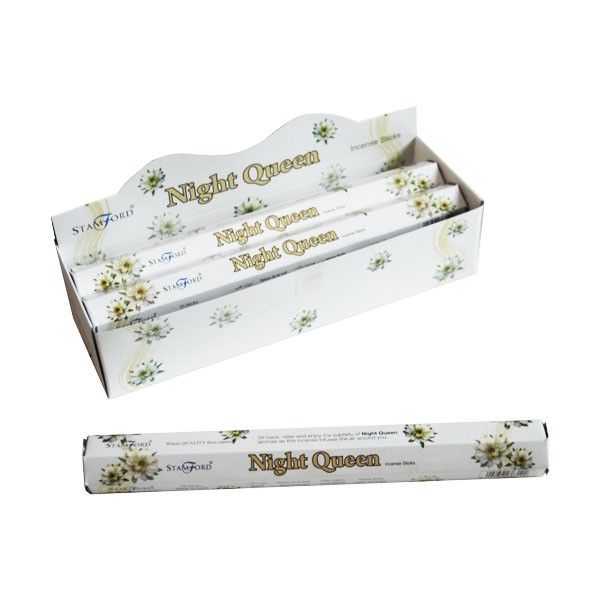Night Queen Premium – Handgerollte Räucherstäbchen mit mystischem Blütenduft