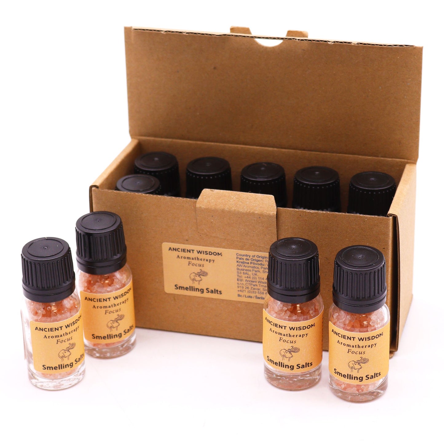 Fokus Aroma-Inhalationssalz – Für mentale Klarheit & Konzentration