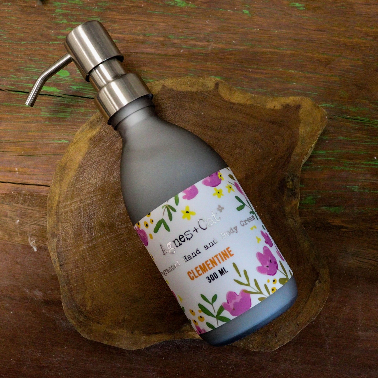 Hand & Body Cream Clementine - Intensiv feuchtigkeitspendend, 300ml