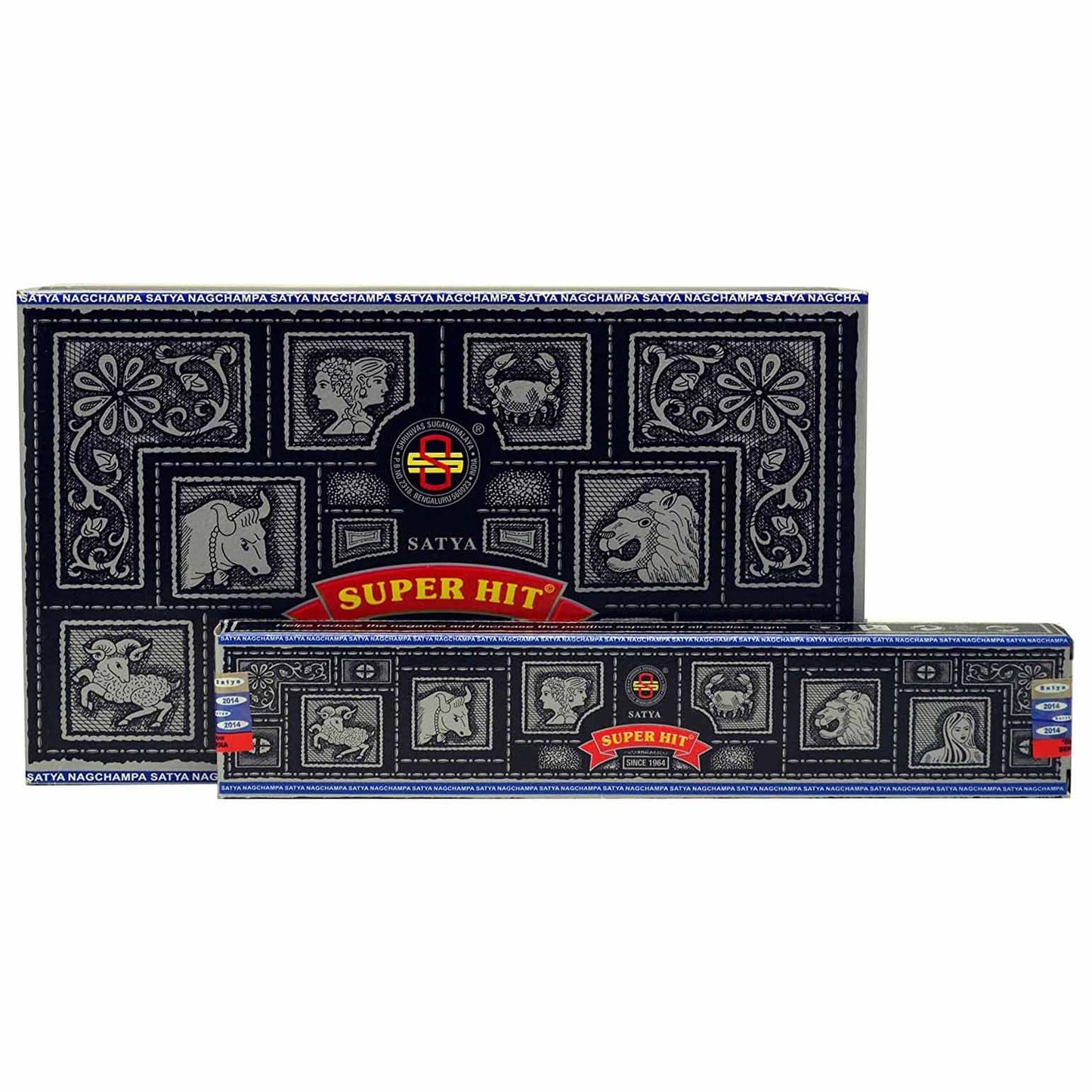 Nag Champa Super Hit Räucherstäbchen – Handgetaucht & sanft duftend (15g Packung)