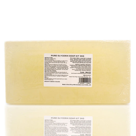 Premium Seifenbasis zum Schmelzen und Gießen (2 kg) – Ihr DIY-Kit für individuelle Seifen