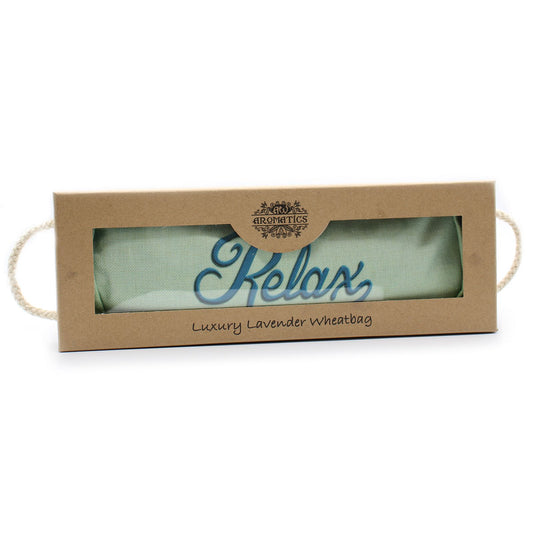 Blue Sky Relax Premium Weizenkissen mit Lavendel – Geschenkset in edler Box
