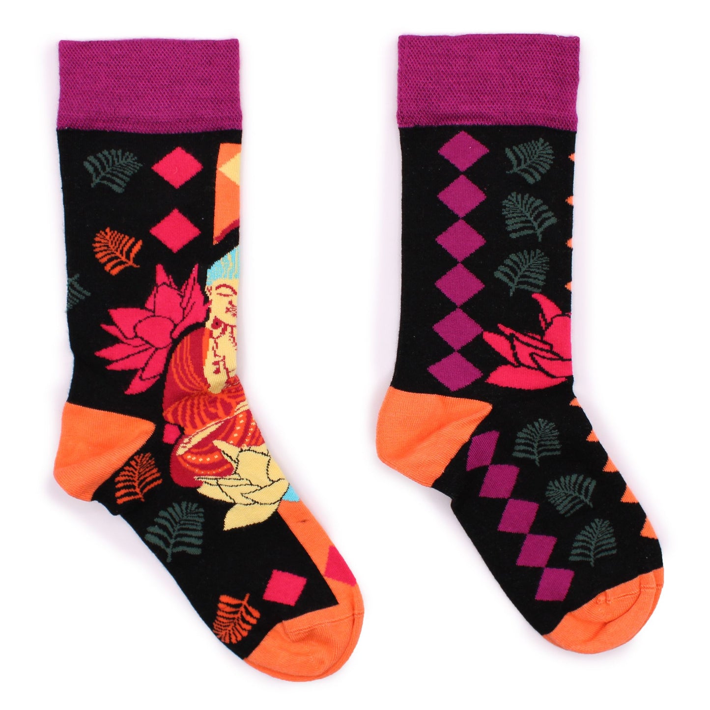 Buddha & Lotus Socken aus Bambusviskose - Gr. 36-40