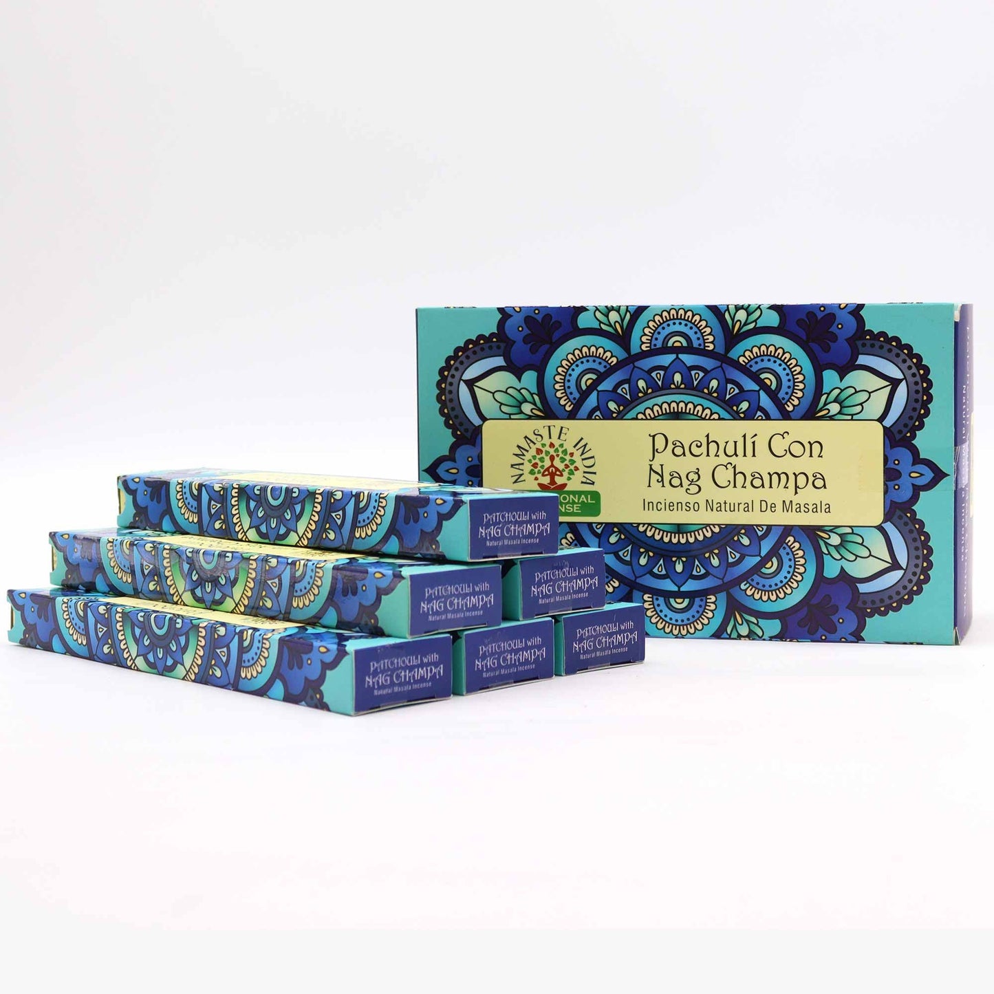 Mandala Masala Räucherstäbchen Patchouli & Nag Champa - 12 Stück