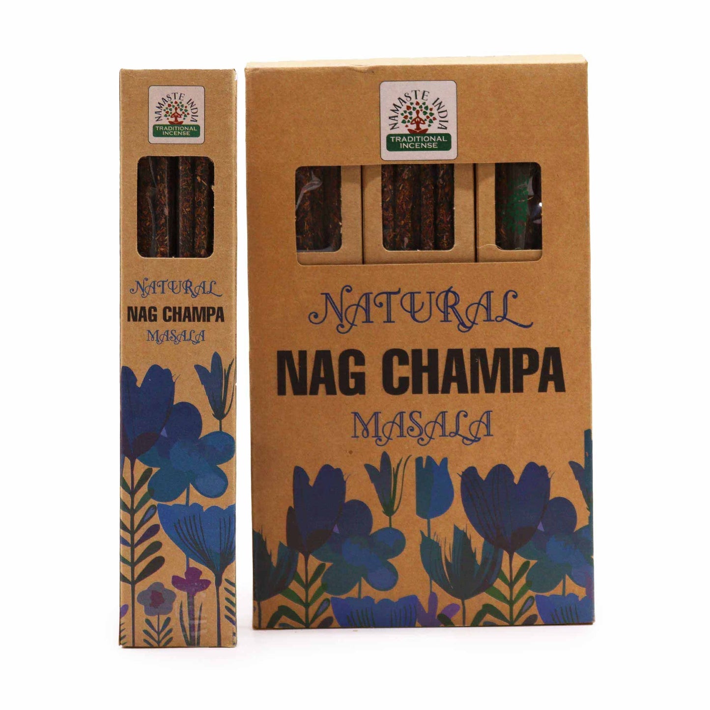 Masala Räucherstäbchen Nag Champa - Natürlicher Duft für innere Ruhe (ca. 11 Stück)