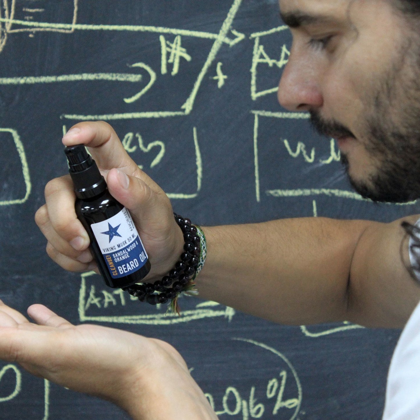 Bartöl Schwarzpfeffer & Bergamotte – Pflegeöl für Bart & Haut, 50 ml