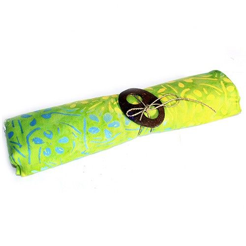 Set 'Blütenzauber' - 4 handbemalte Rayon-Sarongs in XL