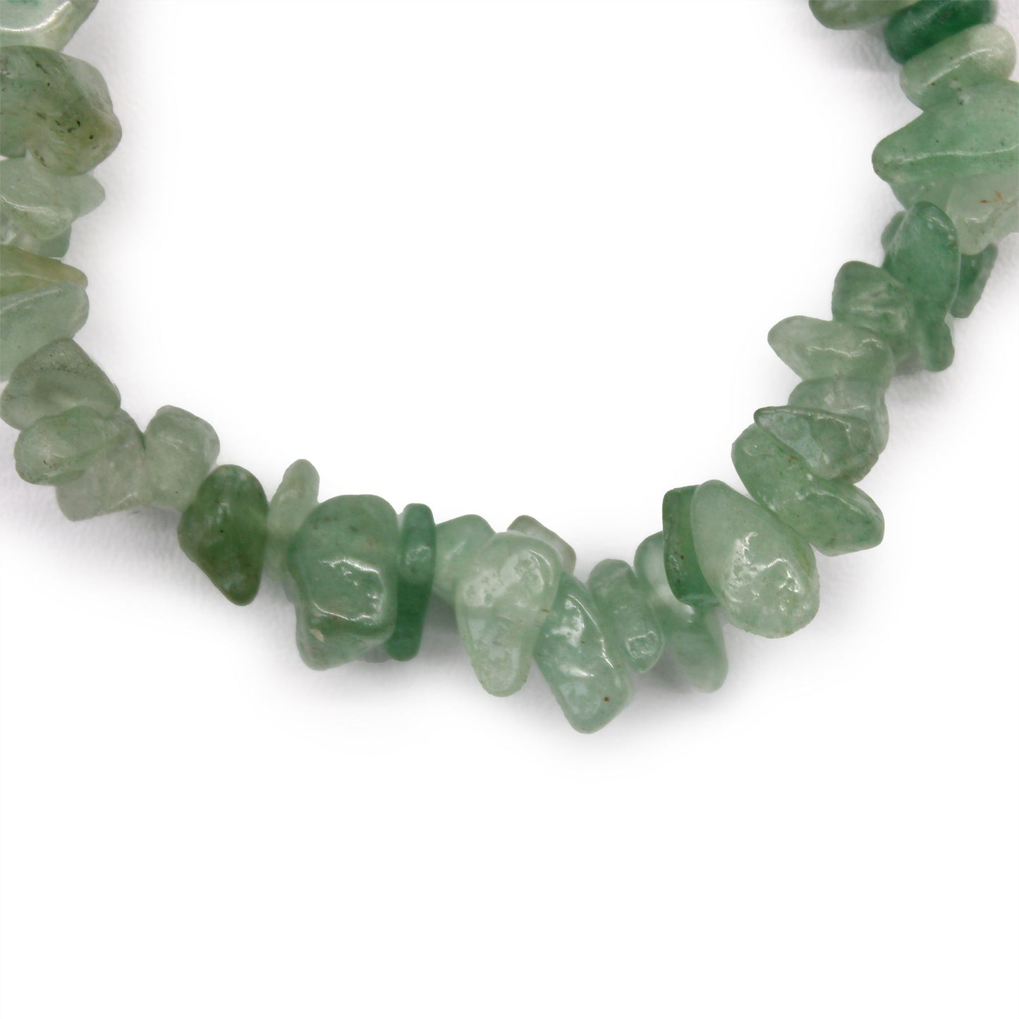 Edelstein-Armband mit Jade Splittersteinen – Dehnbar & zeitlos elegant