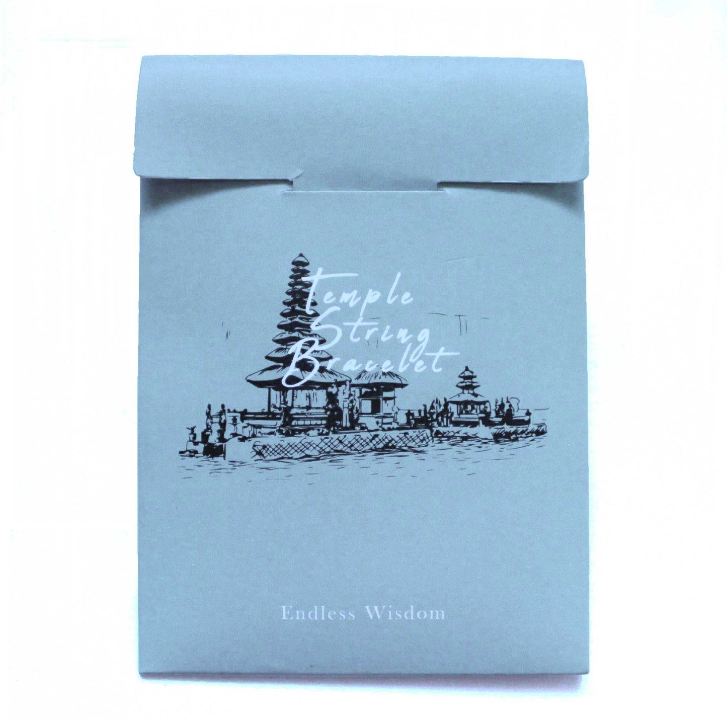 Tempelarmband Endlose Weisheit – Spiritueller Begleiter aus Indonesien