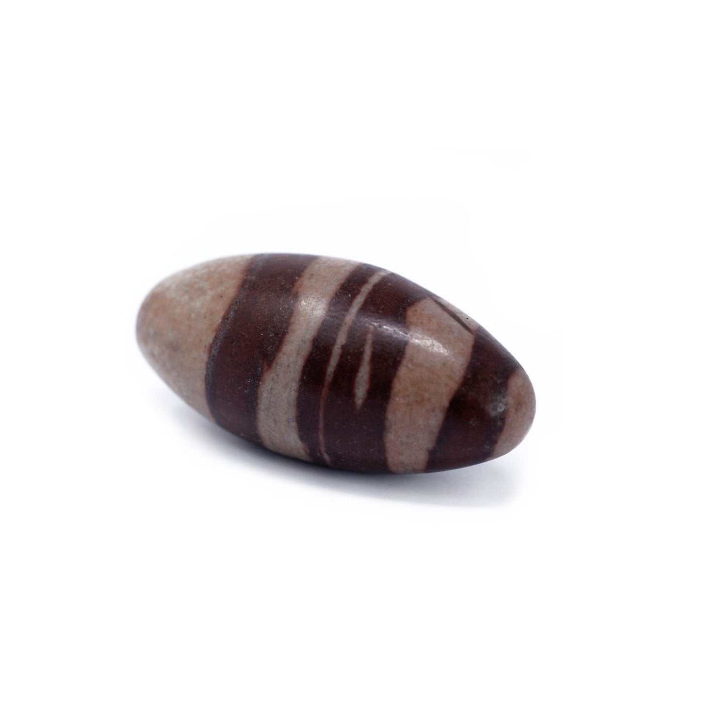 Shiva Lingam Stein aus dem Narmada-Fluss | 7,5 cm | Handpoliertes Unikat