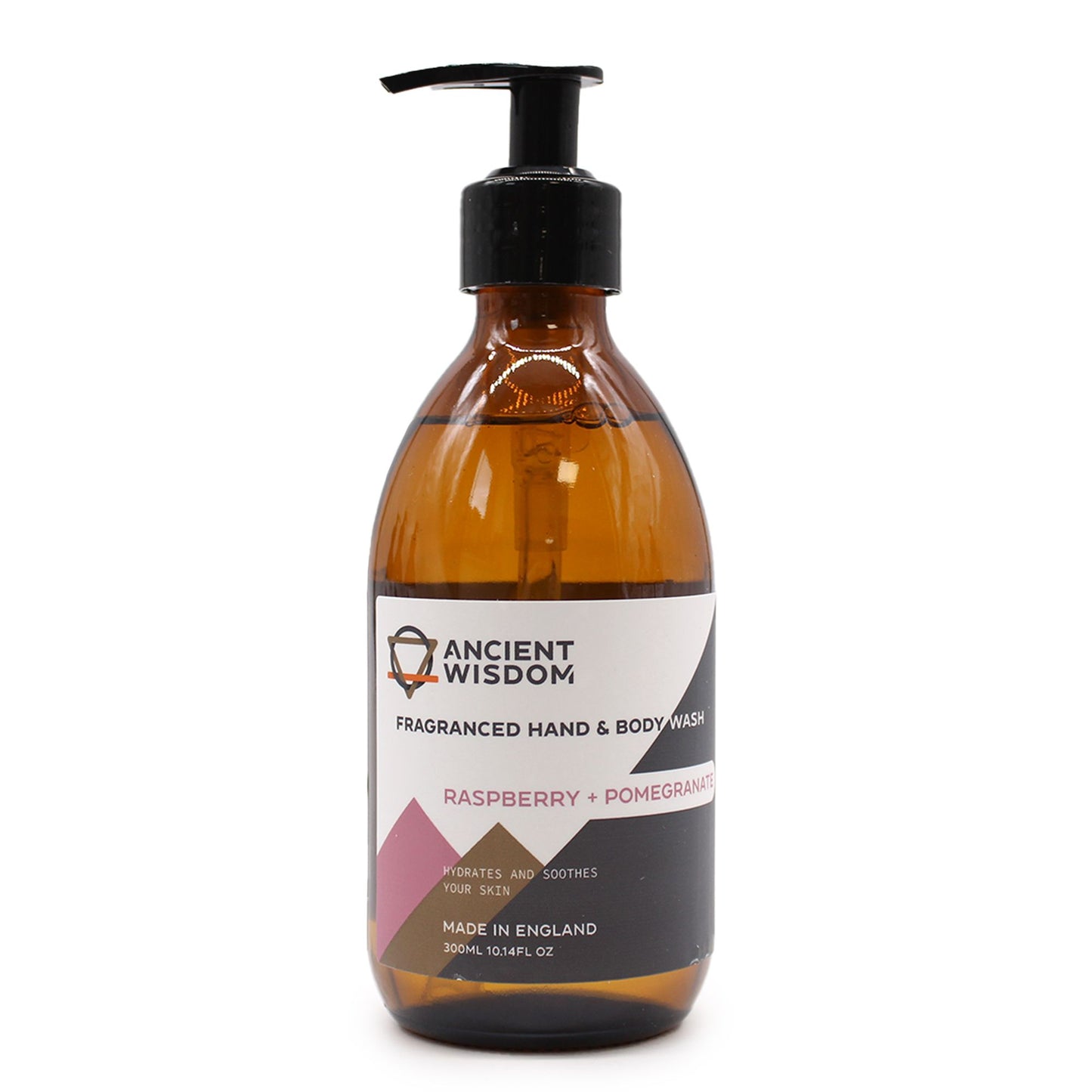 Hand- & Körperwäsche 'Himbeer-Granatapfel' – 300ml – Sanfte Reinigung mit fruchtigem Duft