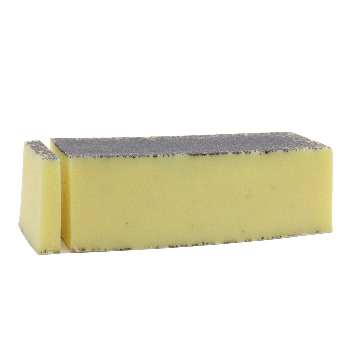 Handgemachte Naturseife Zitrone & Mohn – 100g