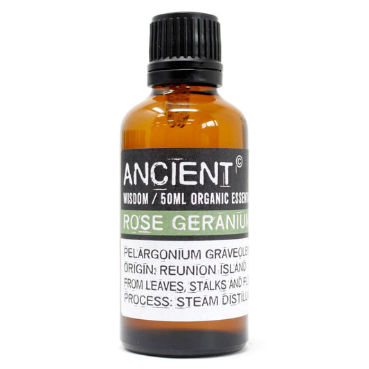 Ätherisches Bio Rosen-Geranium Öl – 100% rein & naturbelassen, 50ml