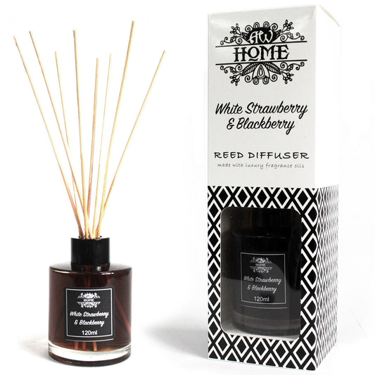 Duftstäbchen Diffusor Weiße Erdbeere & Brombeerblatt – 120ml