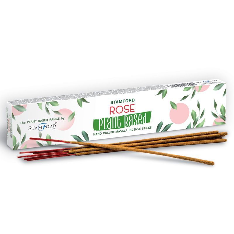 Masala Räucherstäbchen 'Rosenblüten' - Handgerollt aus natürlichen Harzen