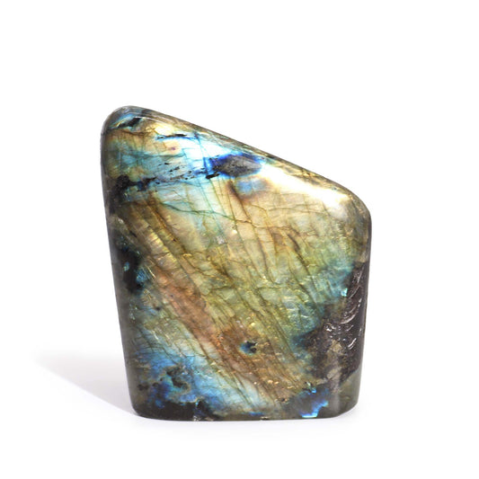 Madagaskar Labradorit – Handverlesener Premium-Edelstein, 80-110 mm, 635-750 g