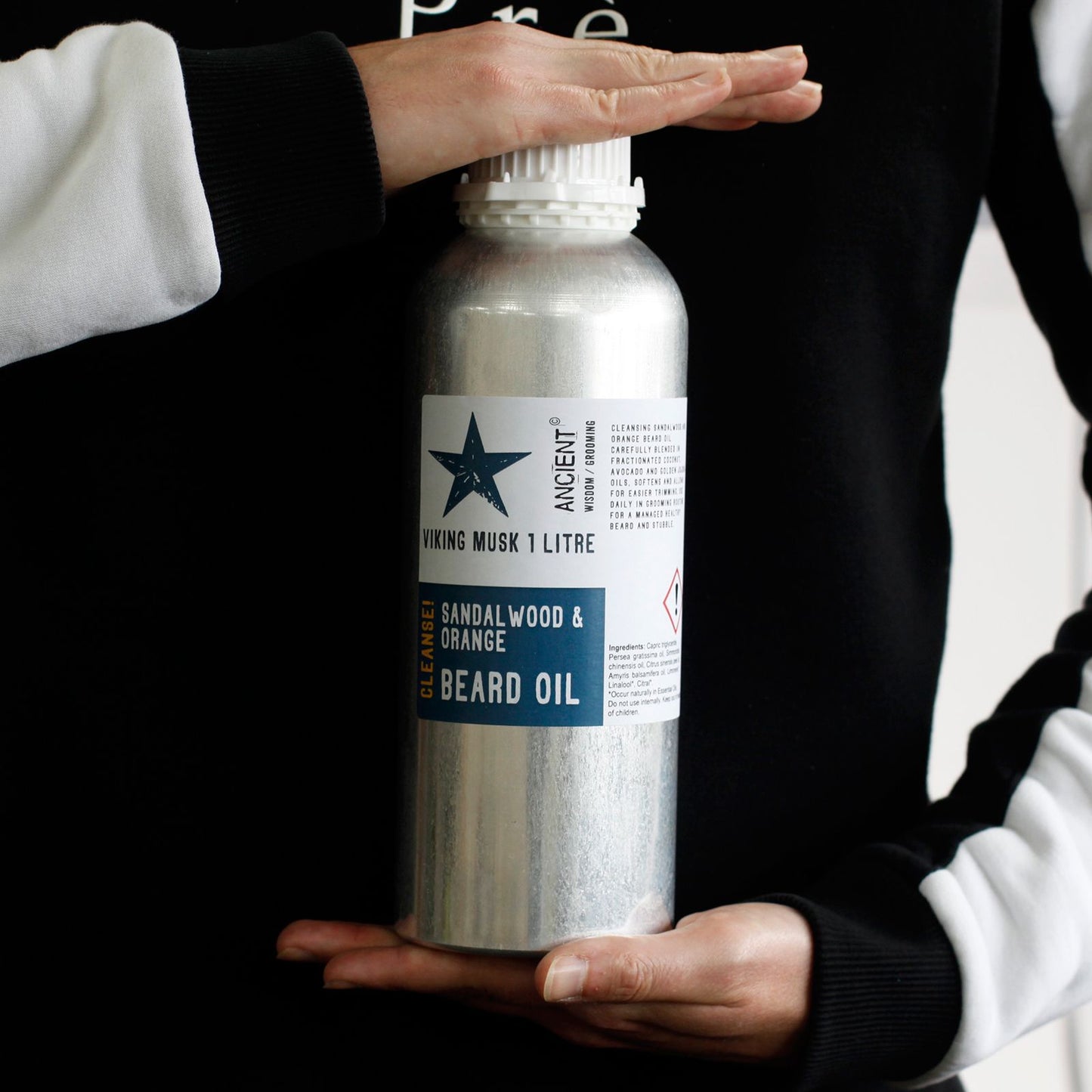 Viking Musk Bartöl 1 Liter – Natürliche Pflege für Bart & Haut