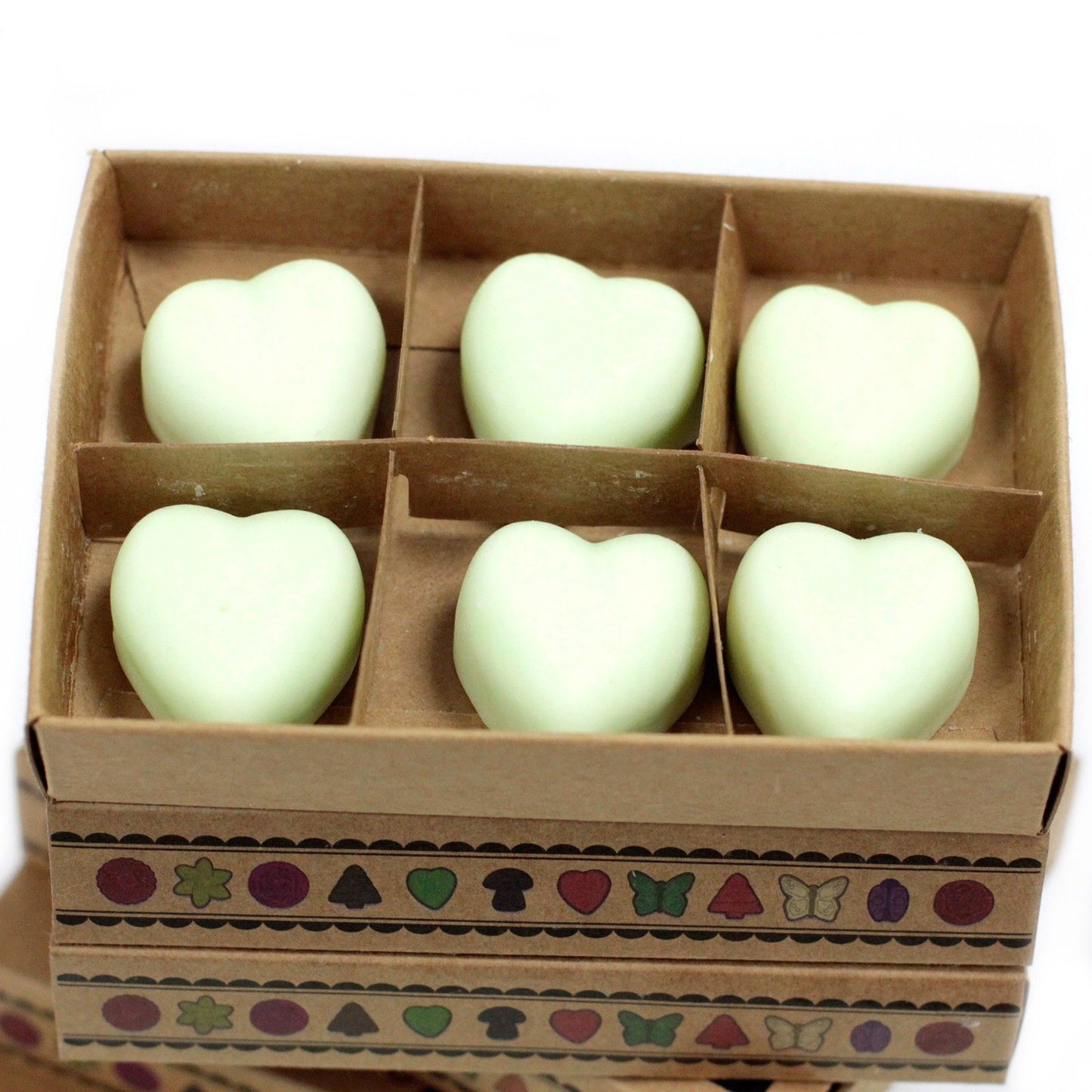 Geschenkset Duftwachs ‚Frische Minze & Menthol‘ – 6 Stück