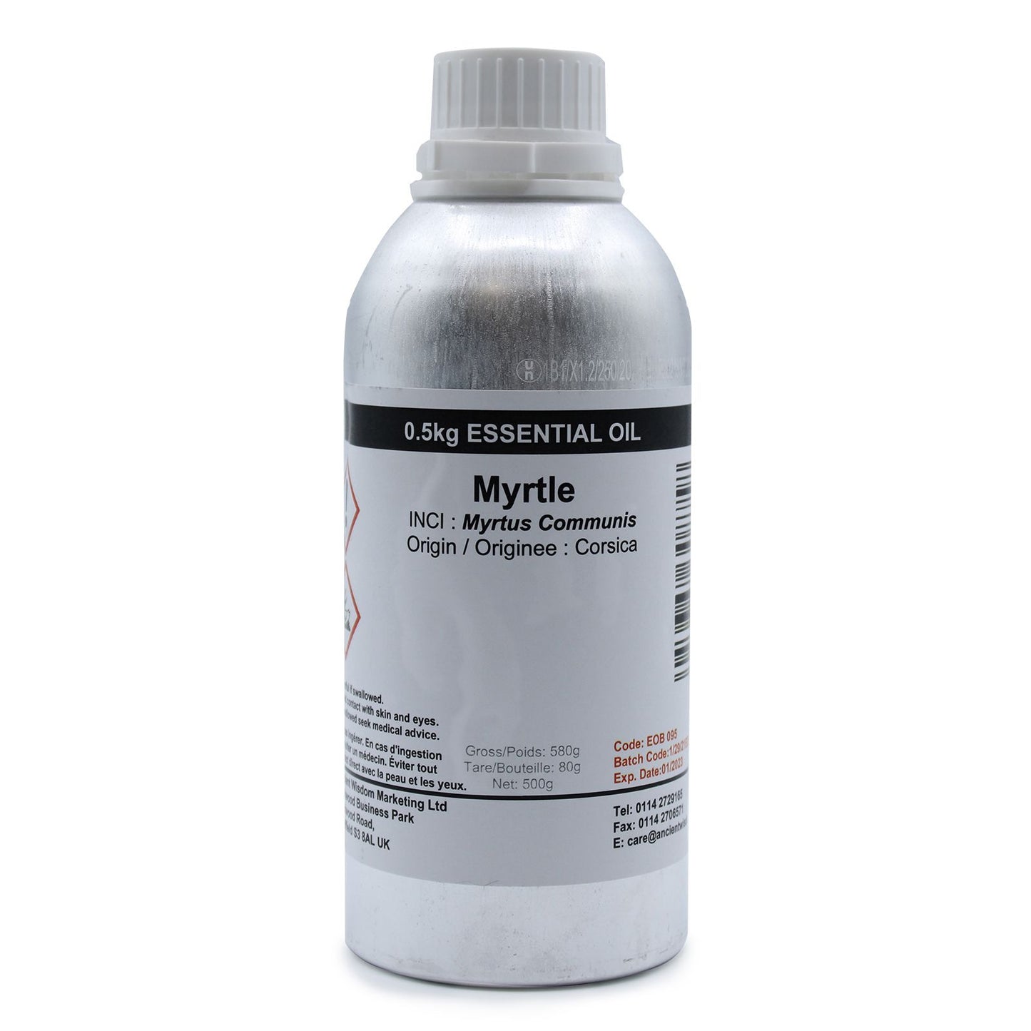 Myrten Ätherisches Öl – Premium Qualität in der 500g Großpackung