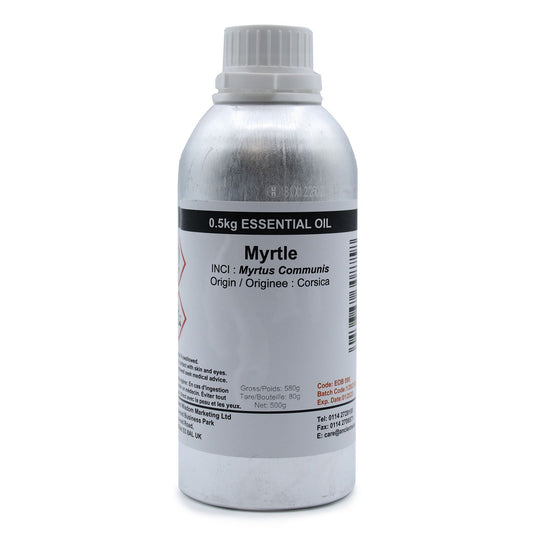 Myrten Ätherisches Öl – Premium Qualität in der 500g Großpackung