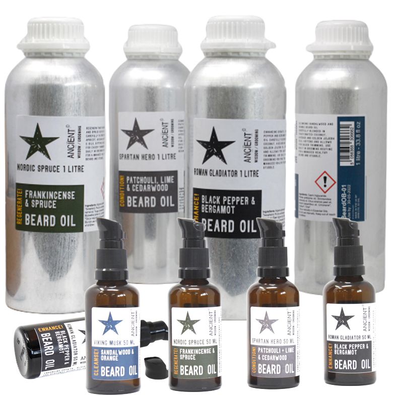 Viking Musk Bartöl 1 Liter – Natürliche Pflege für Bart & Haut