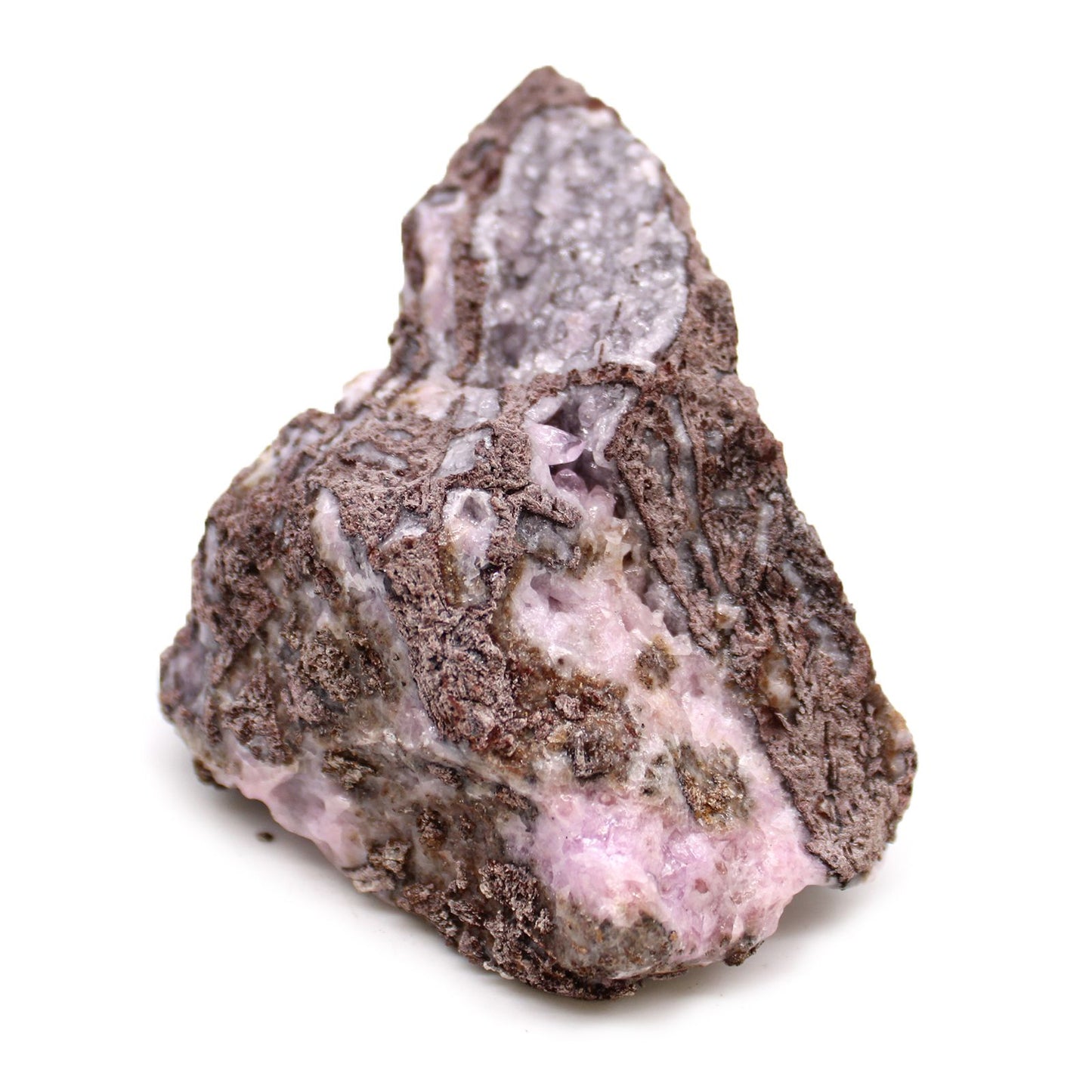 Exklusives Set: Rosa Calcit mit Kobalt - 25 natürliche Mineralien-Unikate
