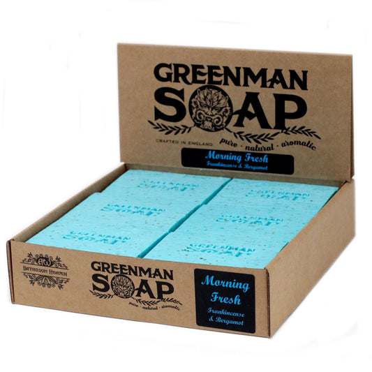 Greenman Seife Morning Fresh – Handgemachte Naturseife mit Weihrauch & Bergamotte