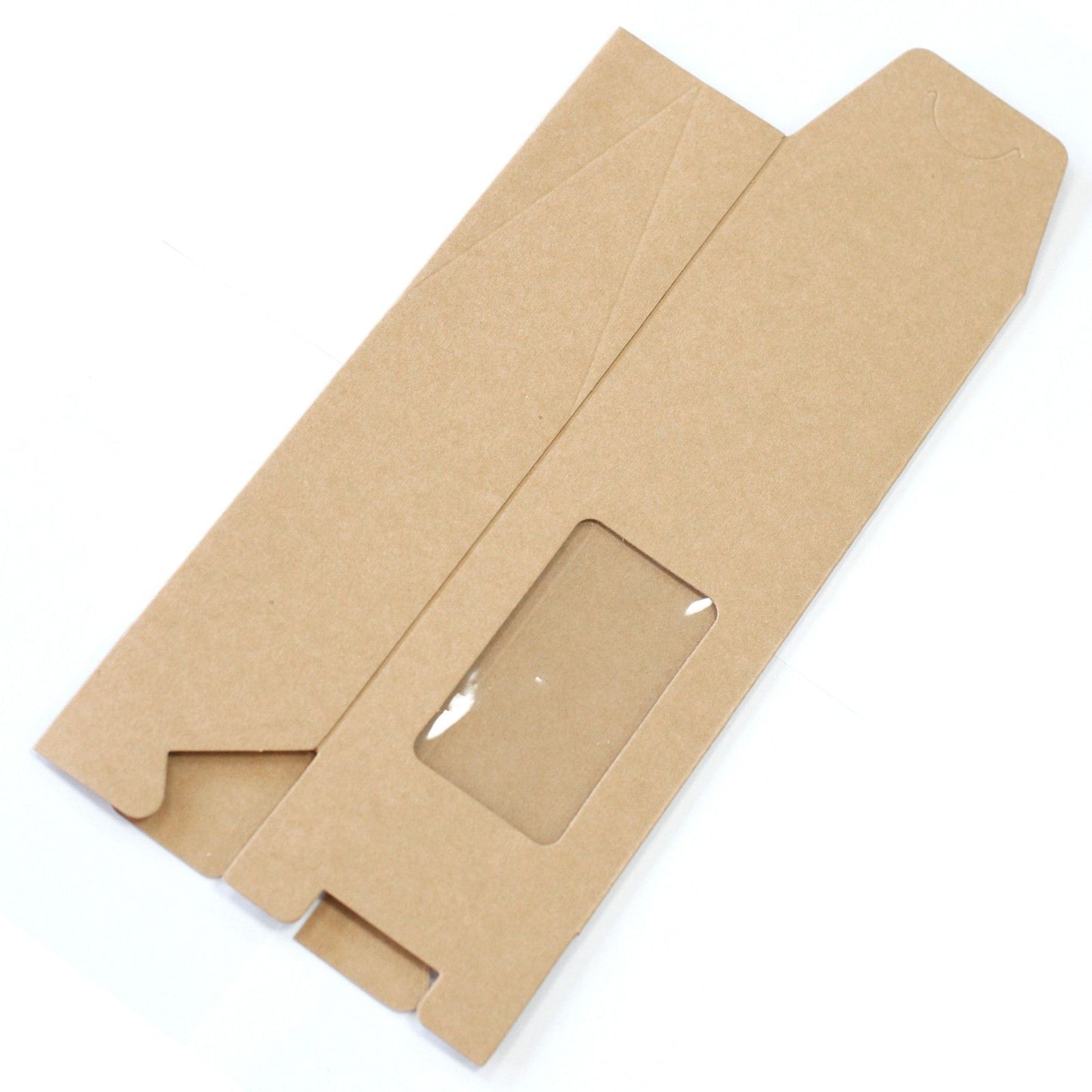 Premium Schaufensterbox Hochformat 9x6,5x25,5 cm – Stabile Geschenkverpackung mit Sichtfenster