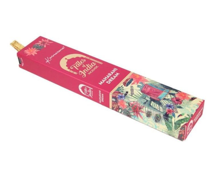Maharani Dream Räucherstäbchen - Handgerolltes Duftset (12 Stück)