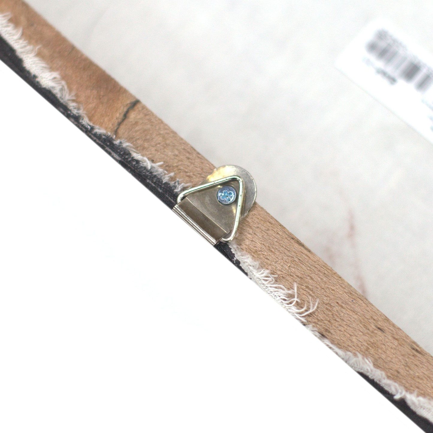 Buddha Leinwandbild 'Graues Brokatdetail' 60x80 cm - Handgemaltes Original