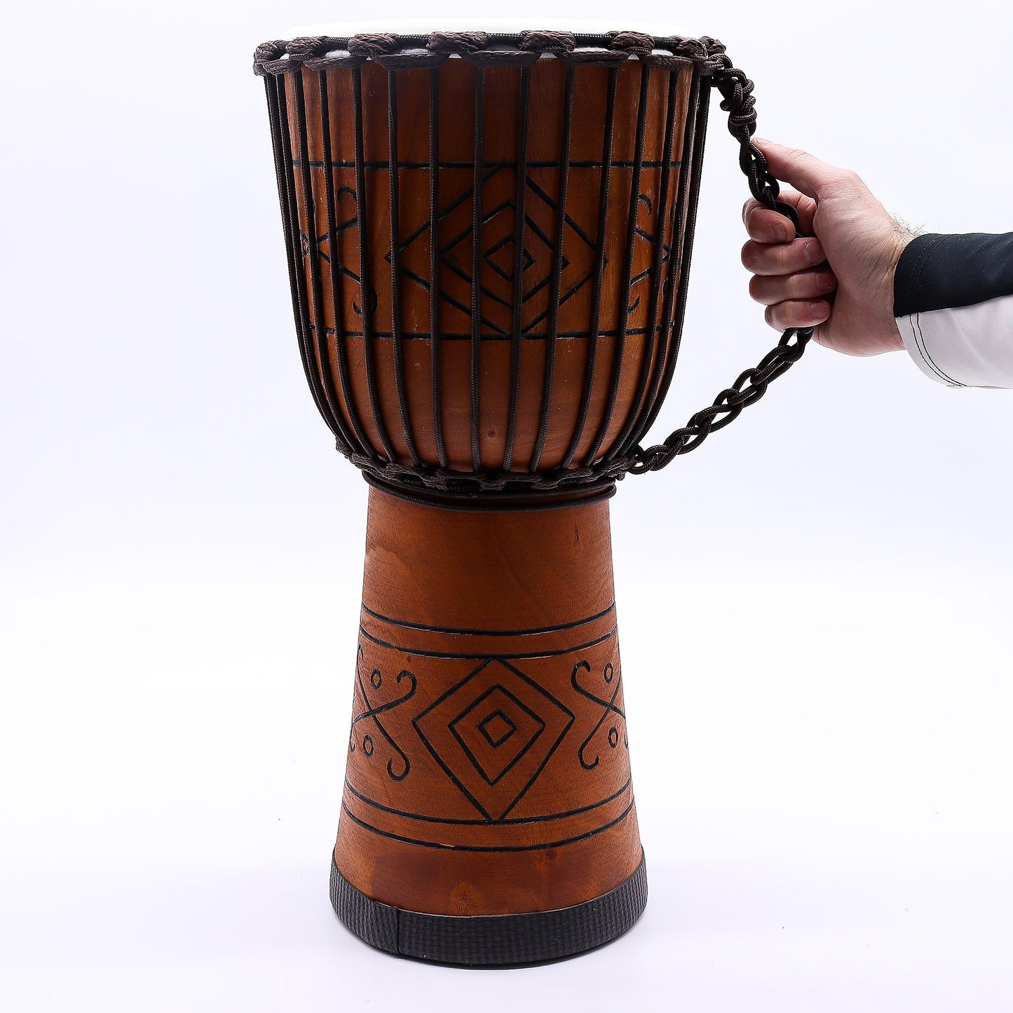 Pro Djembe Trommel 'Soul Sound' – Tiefe Klangdimension aus Jackfruit-Holz