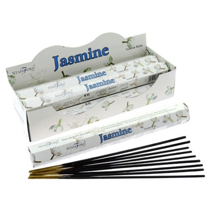 Jasmin Premium Räucherstäbchen – Handgerolltes Set mit 120 Stäbchen