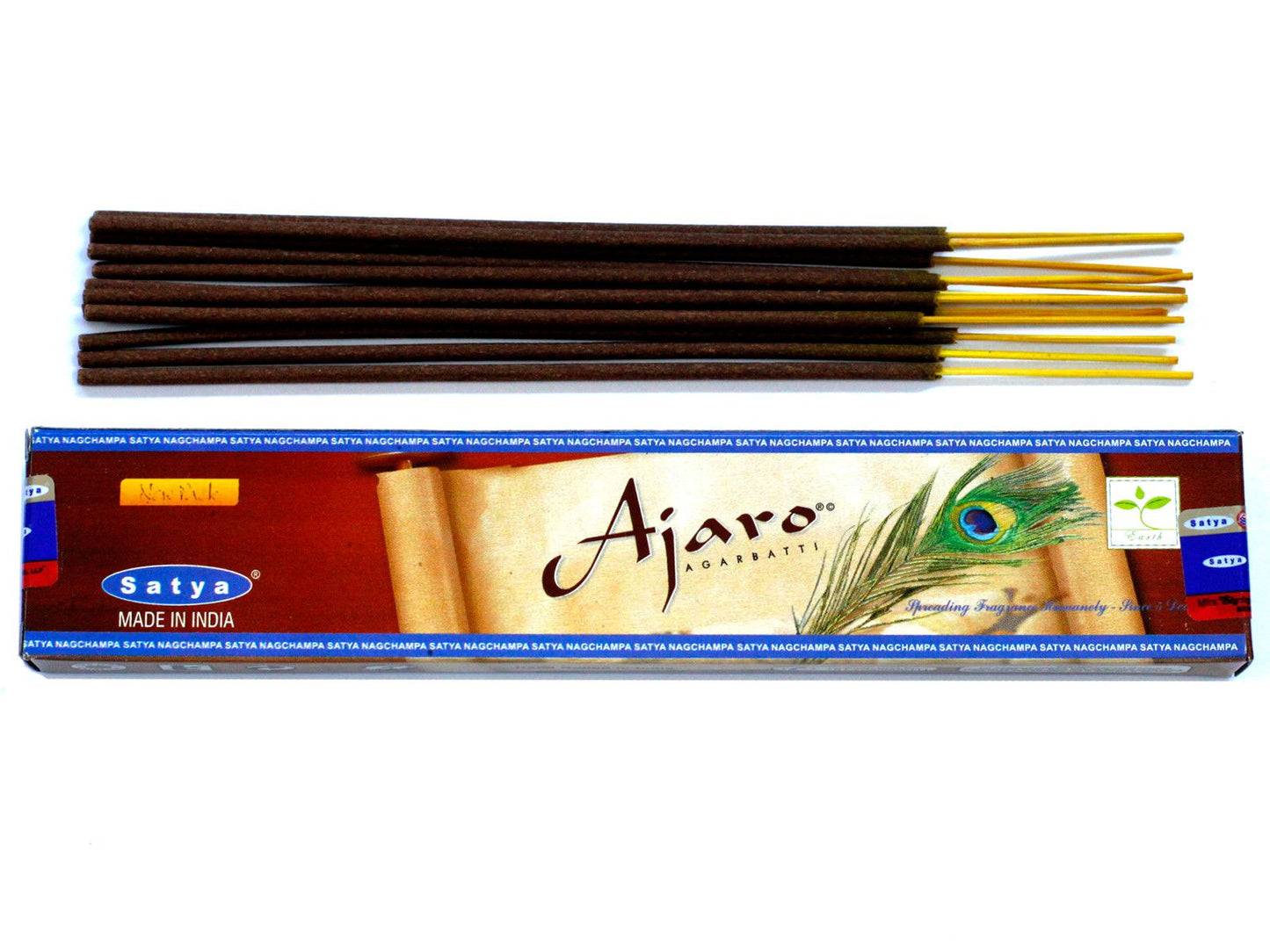 Satya Ajaro Räucherstäbchen - 15 Stück für innere Ruhe