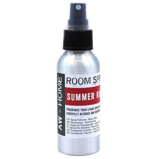 Raumspray Sommerrose – Duftkomposition für Zuhause, 100 ml