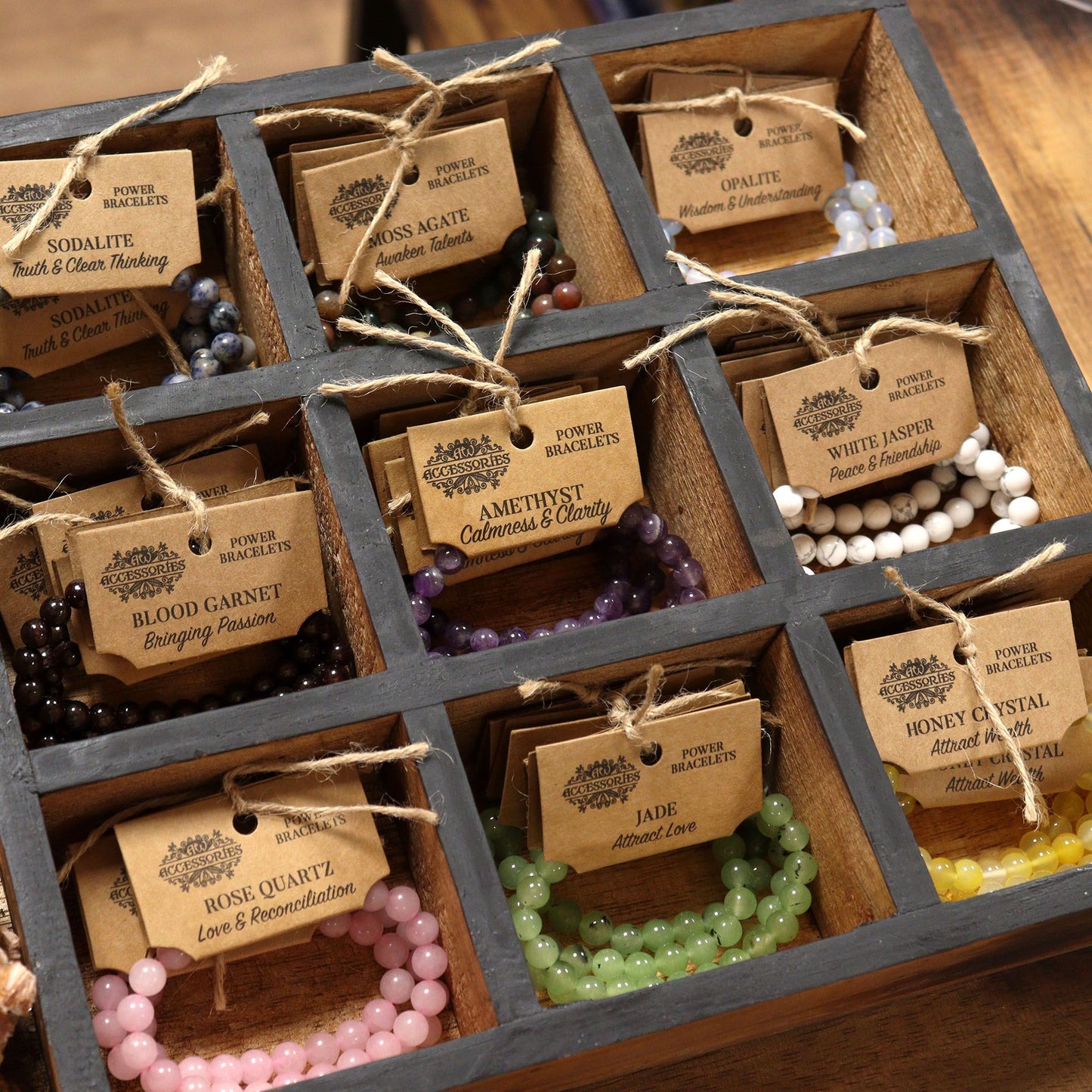 Armband aus Weißem Jaspis – Natürliche Eleganz am Handgelenk