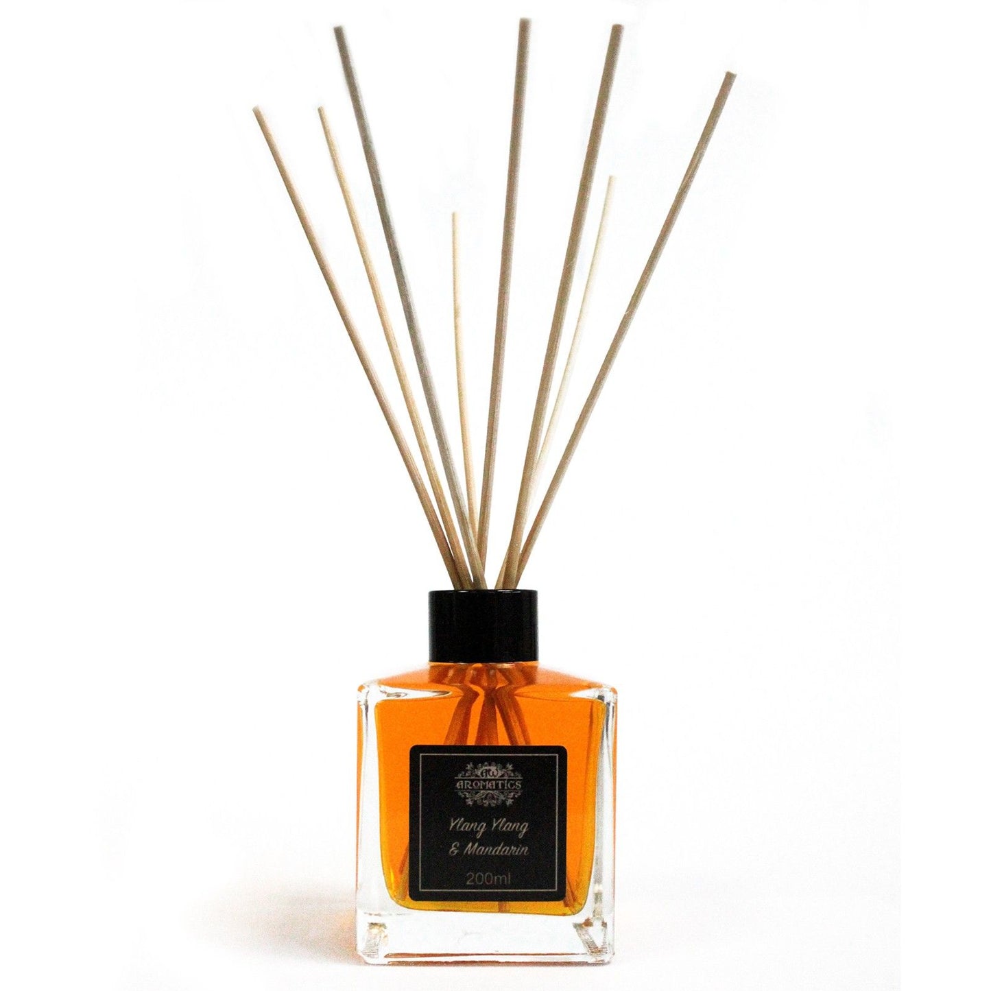Rattan-Duftdiffusor Ylang Ylang & Mandarine – 200ml für wohltuende Raumluft