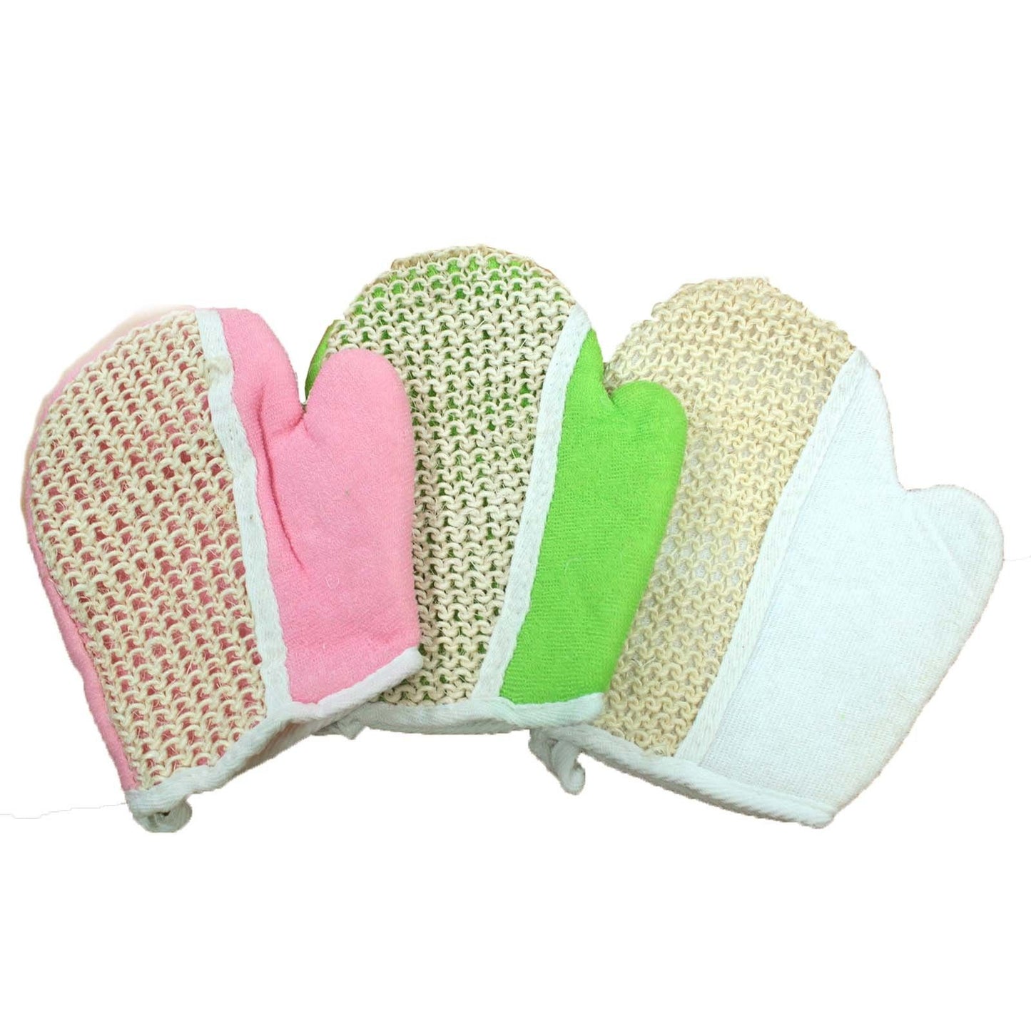 Peelinghandschuh aus Jute für intensives Hautglätten