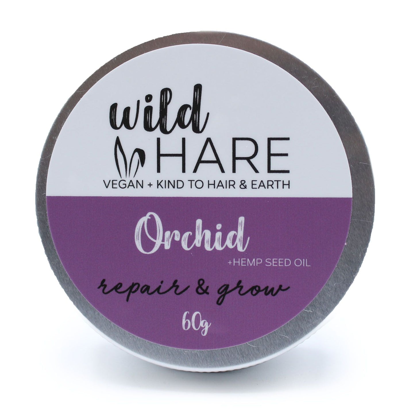 Wild Hare Festes Shampoo Bar Orchidee – 60g für weiches, glänzendes Haar