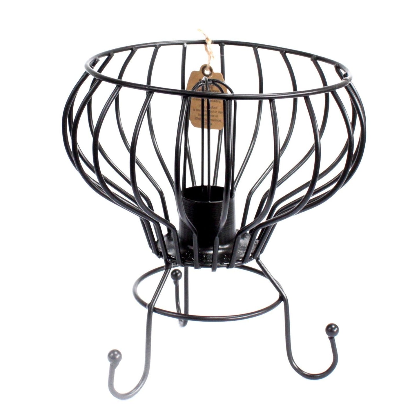 Salzkristall-Lampe im Vintage-Industriedesign – Komplettset mit Birne