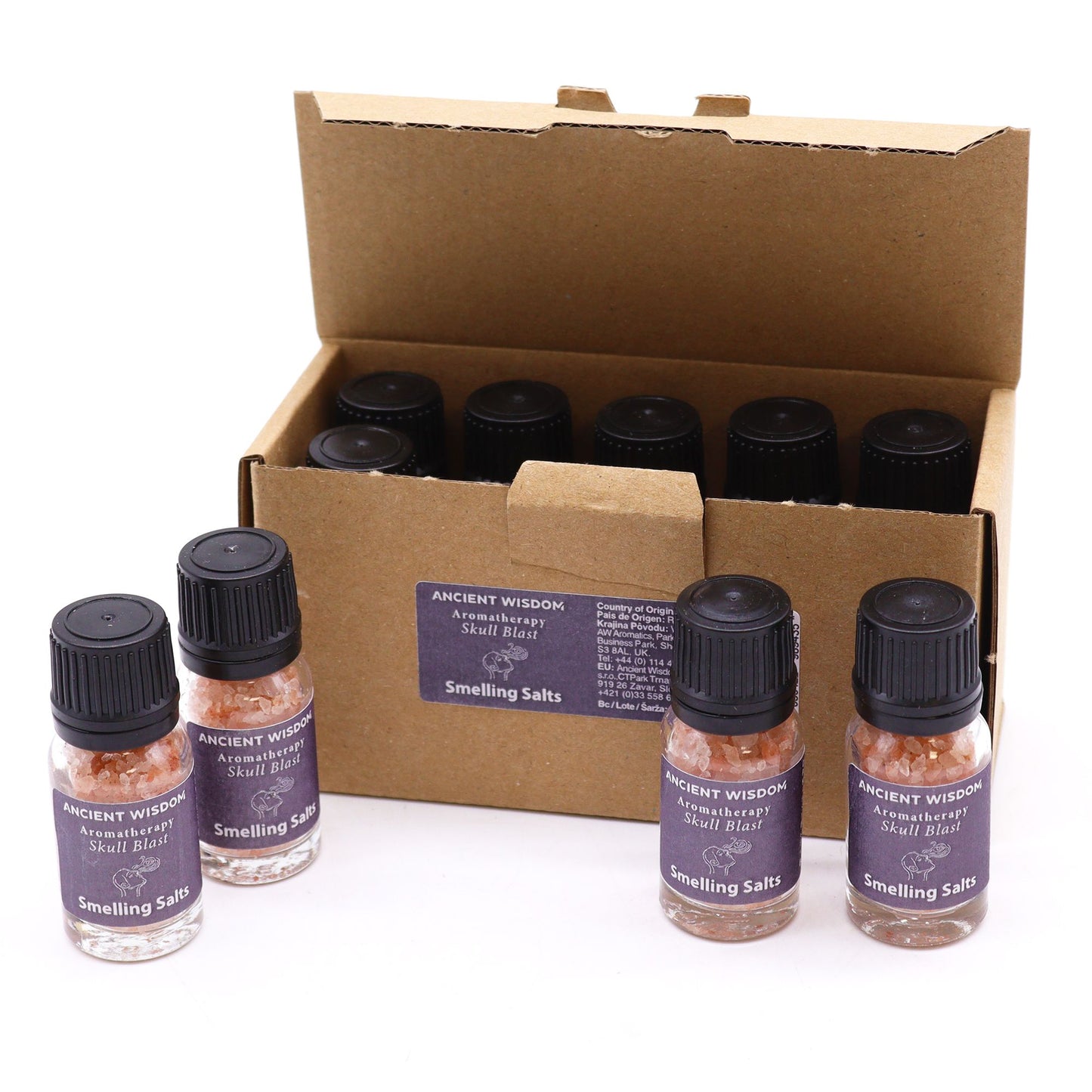 Energie-Boost – Aromatherapie-Inhalationssalz mit Himalaya-Salz