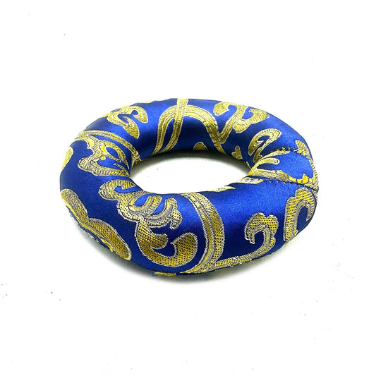 Klangring-Kissen in Tiefblau – Premium-Zubehör für 12-14 cm Klangschalen