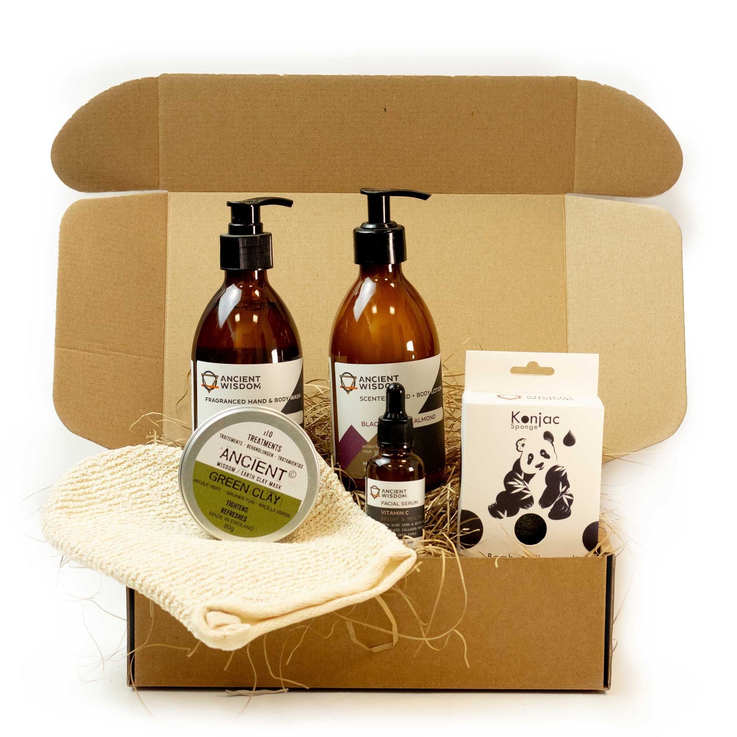 Clean & Refresh Detox Pflege-Set (6-teilig) – Komplette Hautverwöhnung