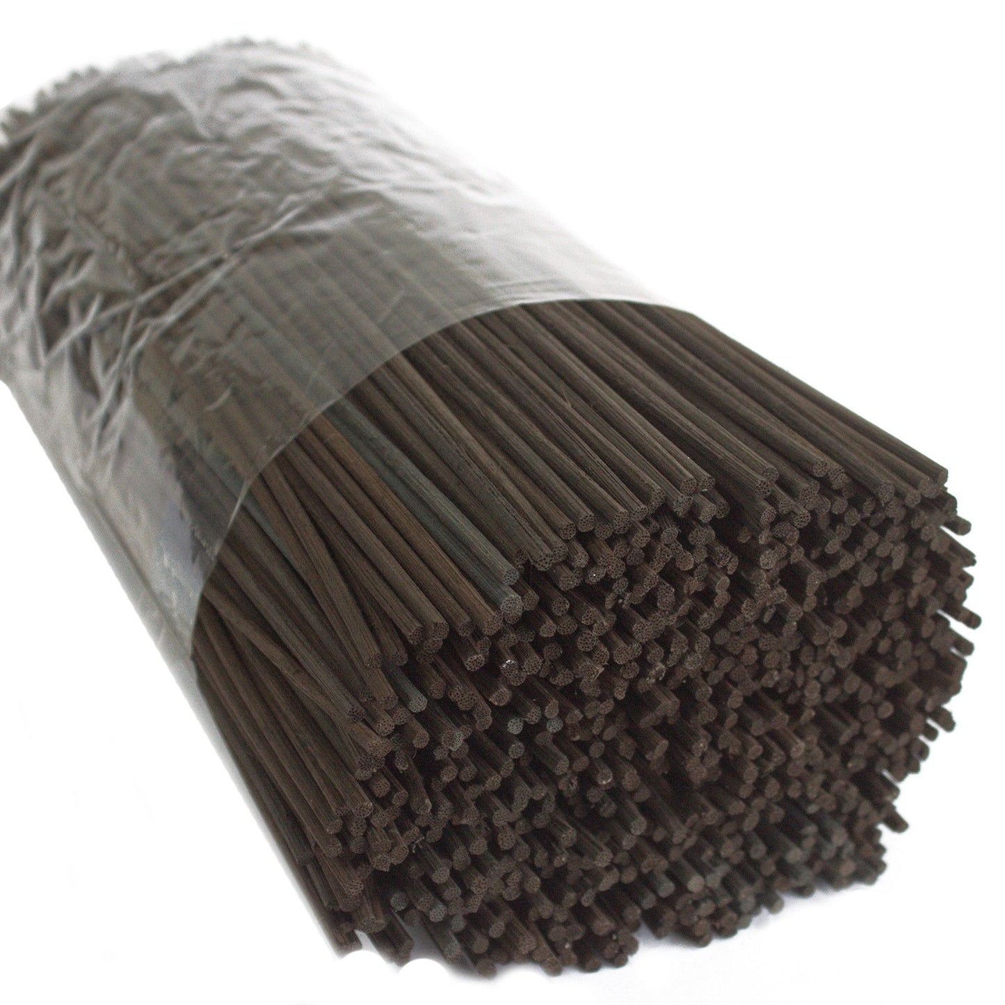 Diffusor-Stäbchen in Schwarz aus Rattan, 25cm Länge, 3mm Durchmesser - Großpackung mit ca. 500 Stück
