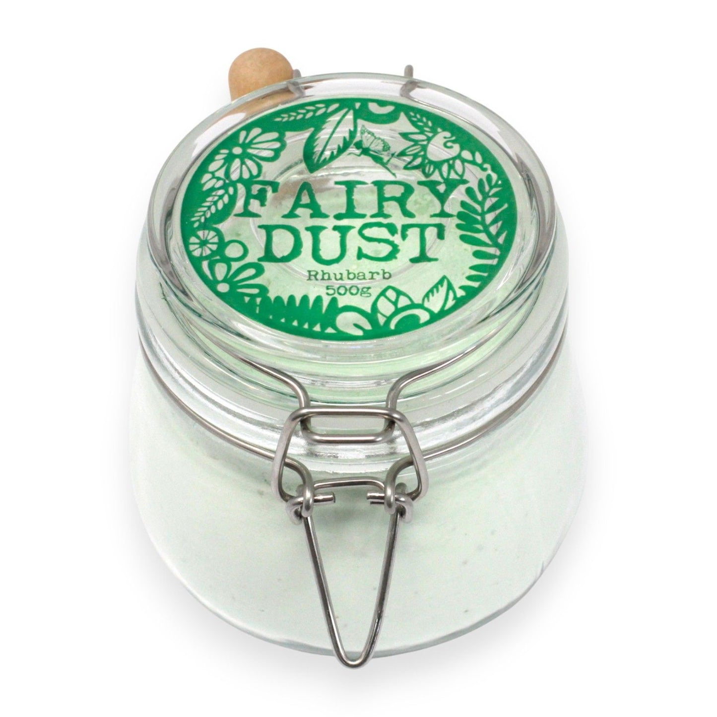 Fairy Dust Badezauber Pulver 'Rhabarber' 500g im Glas