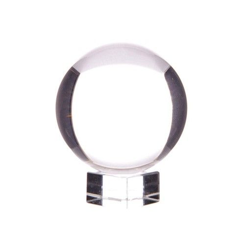 Kristallkugel 40mm mit Sockel – Makelloses K9-Optikglas