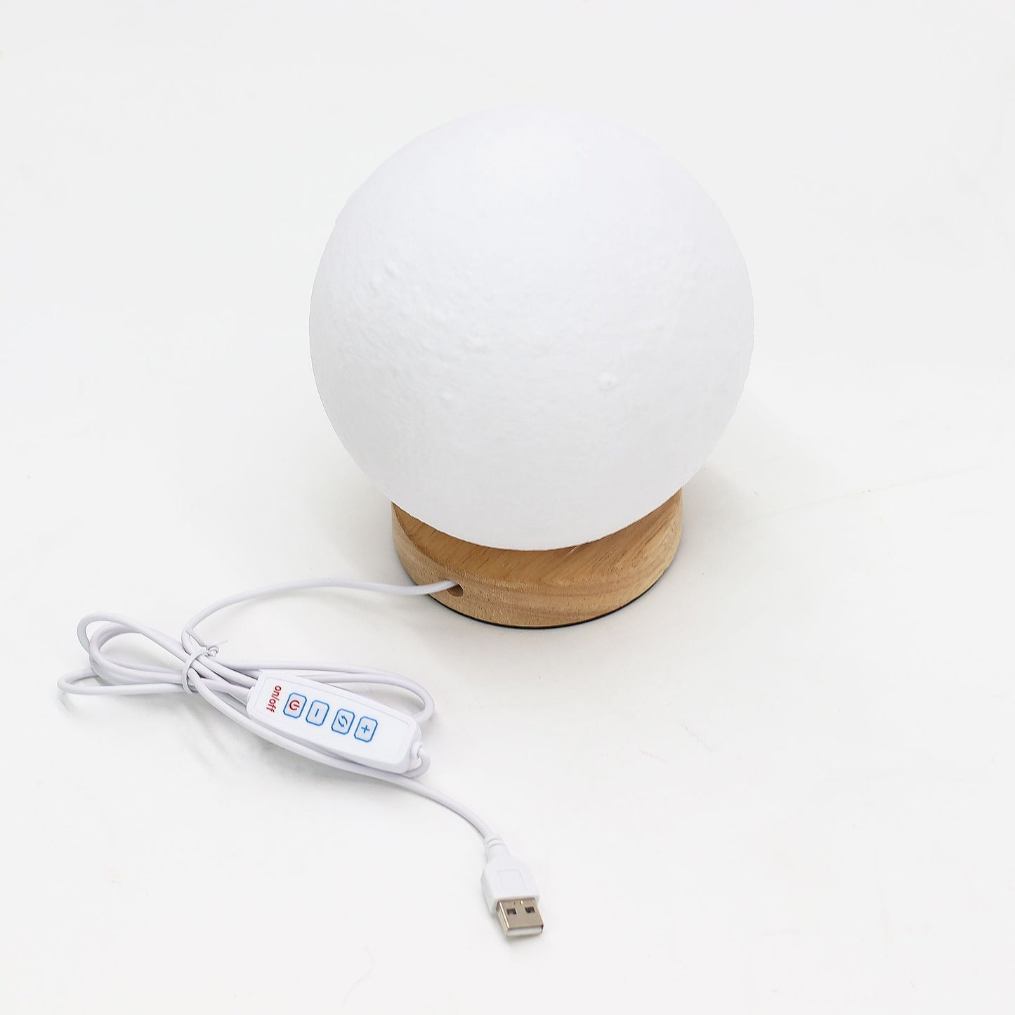 New Wave Moon – USB-Tischleuchte mit 3-stufiger Helligkeitssteuerung