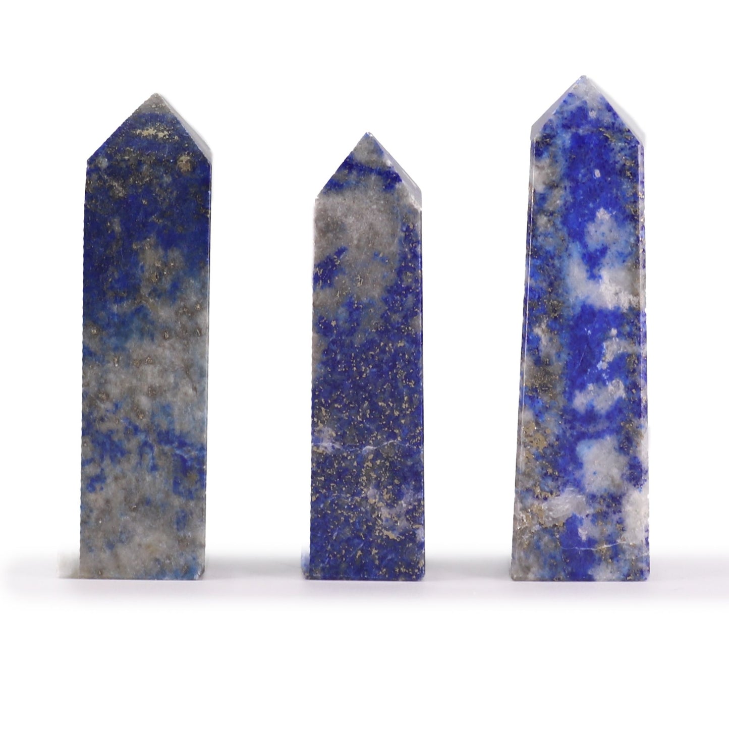 Handgeschnitzter Obelisk aus Lapislazuli – Einzigartiges Naturkunstwerk