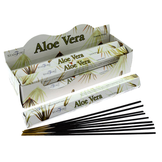 Aloe Vera Räucherstäbchen Premium Edition - 120 Stück handgerollt