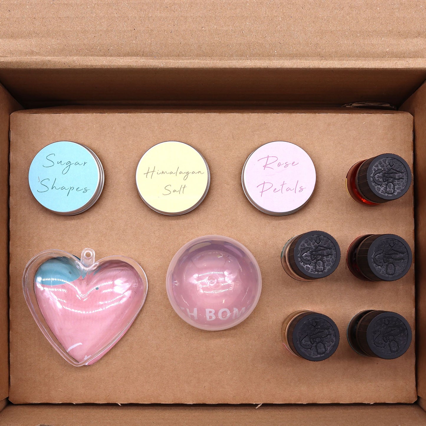 DIY Badebomben-Set Tuberose & Bubblegum – 10 Stück zum Selbermachen
